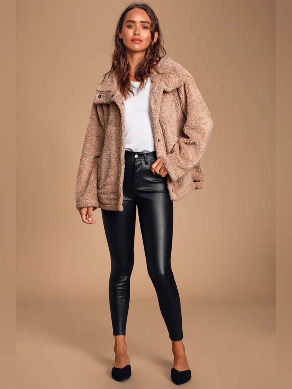 Cozy Days Blush Sherpa Jacket